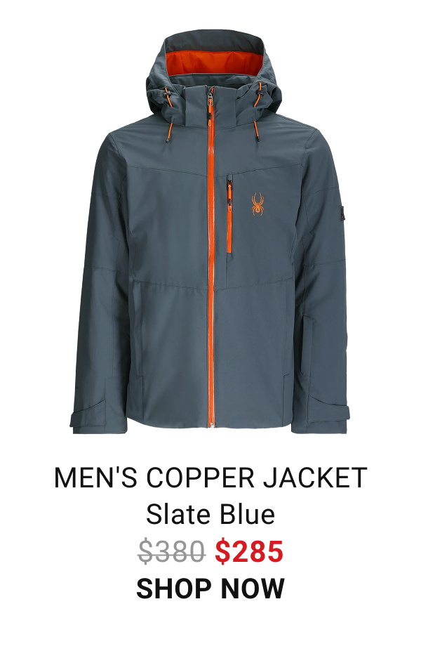 Men's Copper Jacket - Slate Blue
