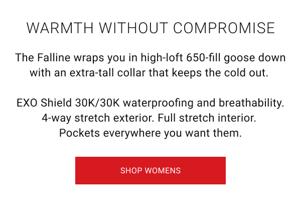 Warmth without compromise