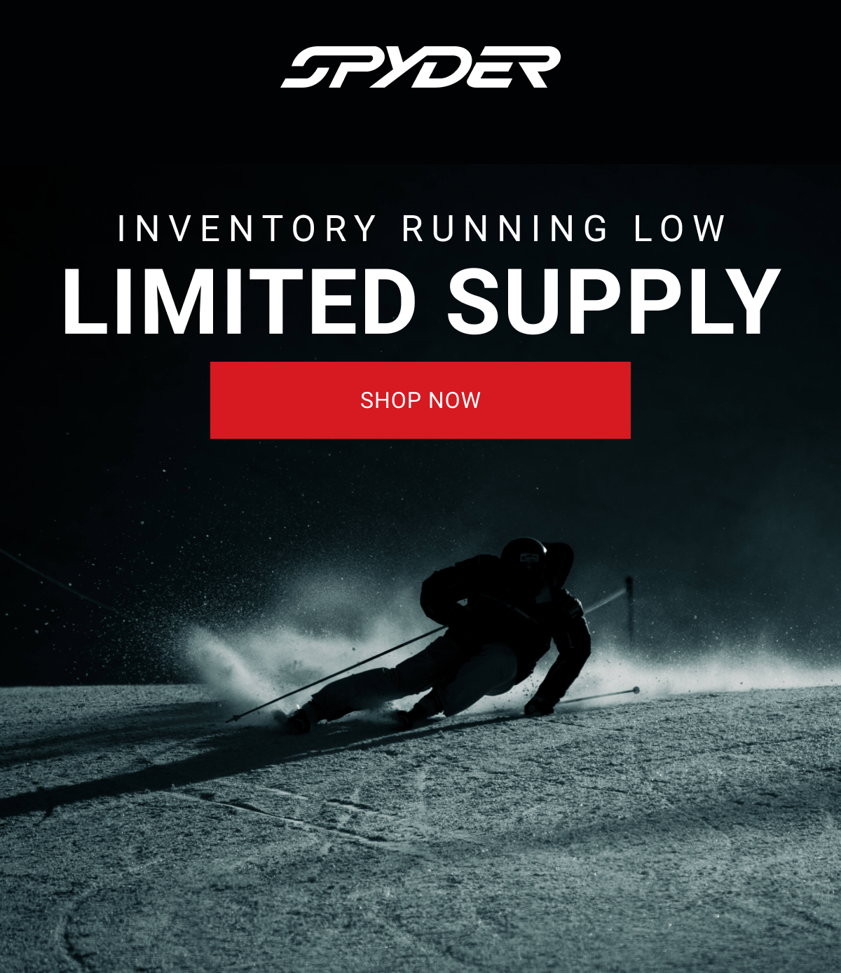 Inventory Running Low - Limited supply