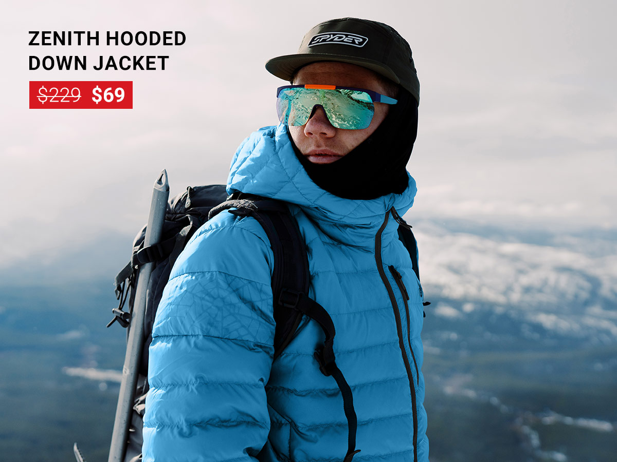 Zenith Hooded Down Jacket - was $229, now $69