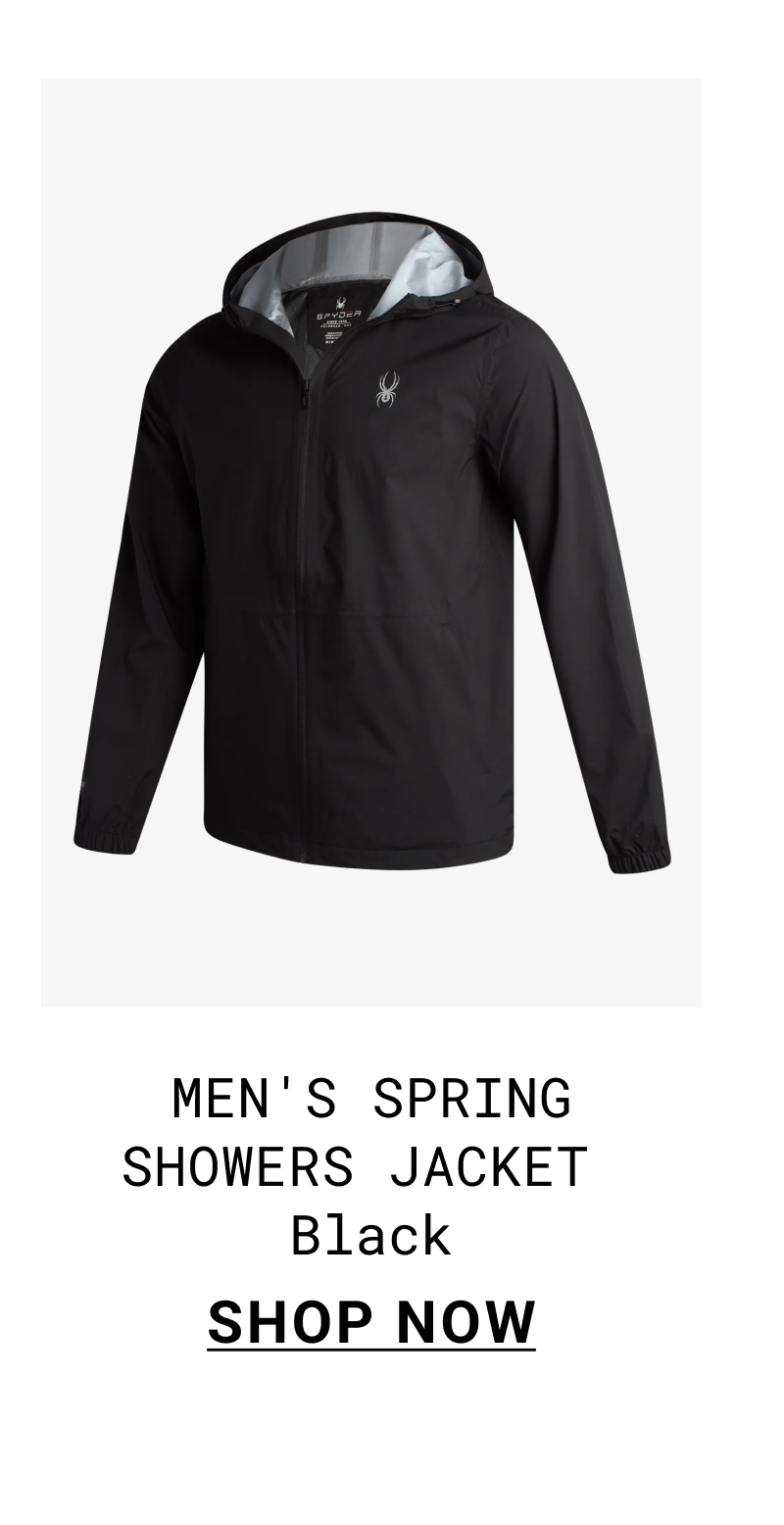 Men's Spring Showers Jacket - Black