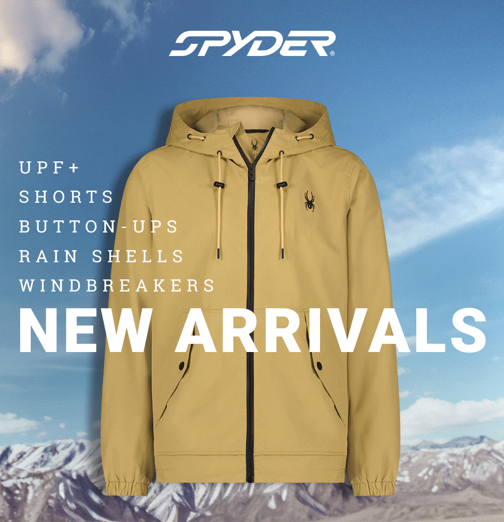 UPF+, Shorts, Button-ups, Rain Shells and Windbreakers. New Arrivals.