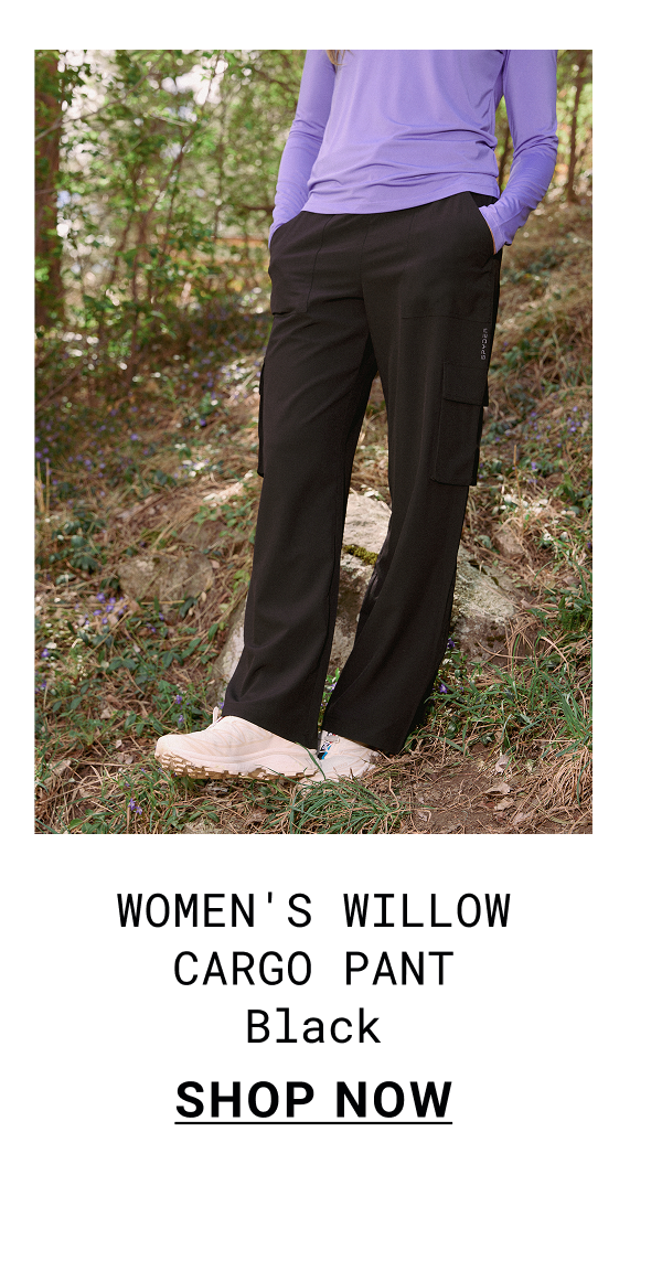 Women's Willow Cargo Pant - Black