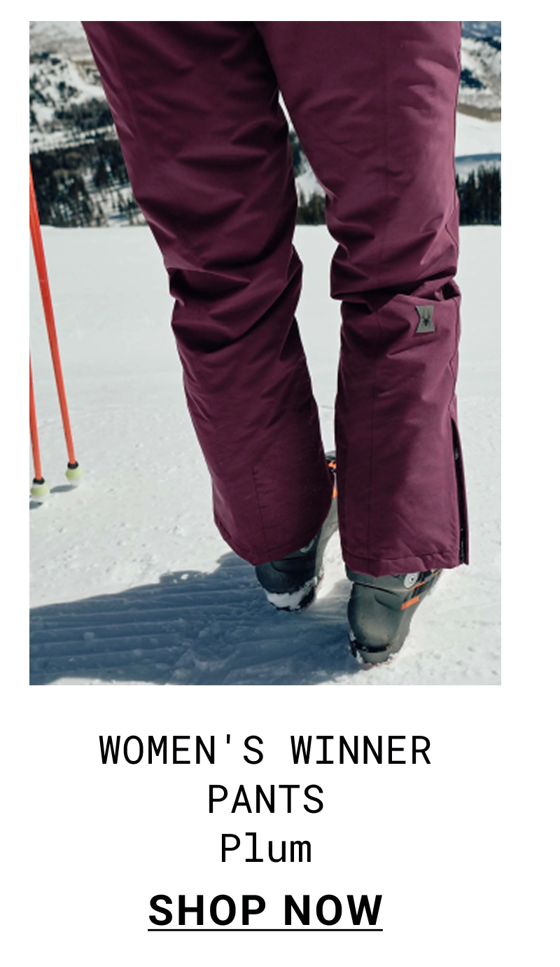 Women's Winner Pants - Plum