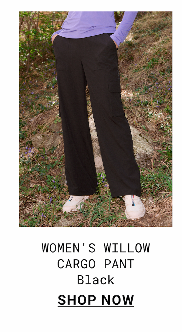 Women's Willow Cargo Pant - Black