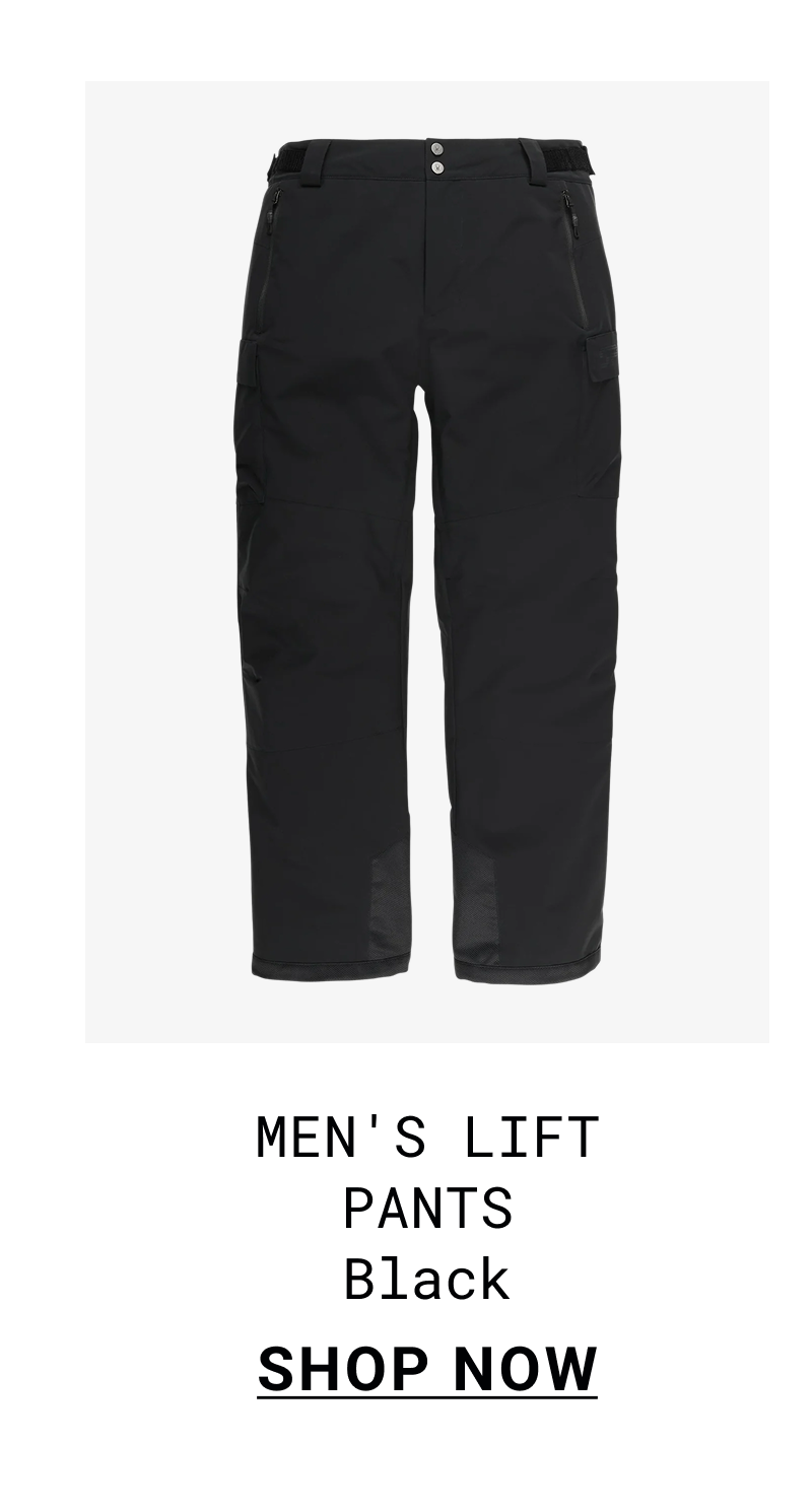 Men's Lift Pants - Black