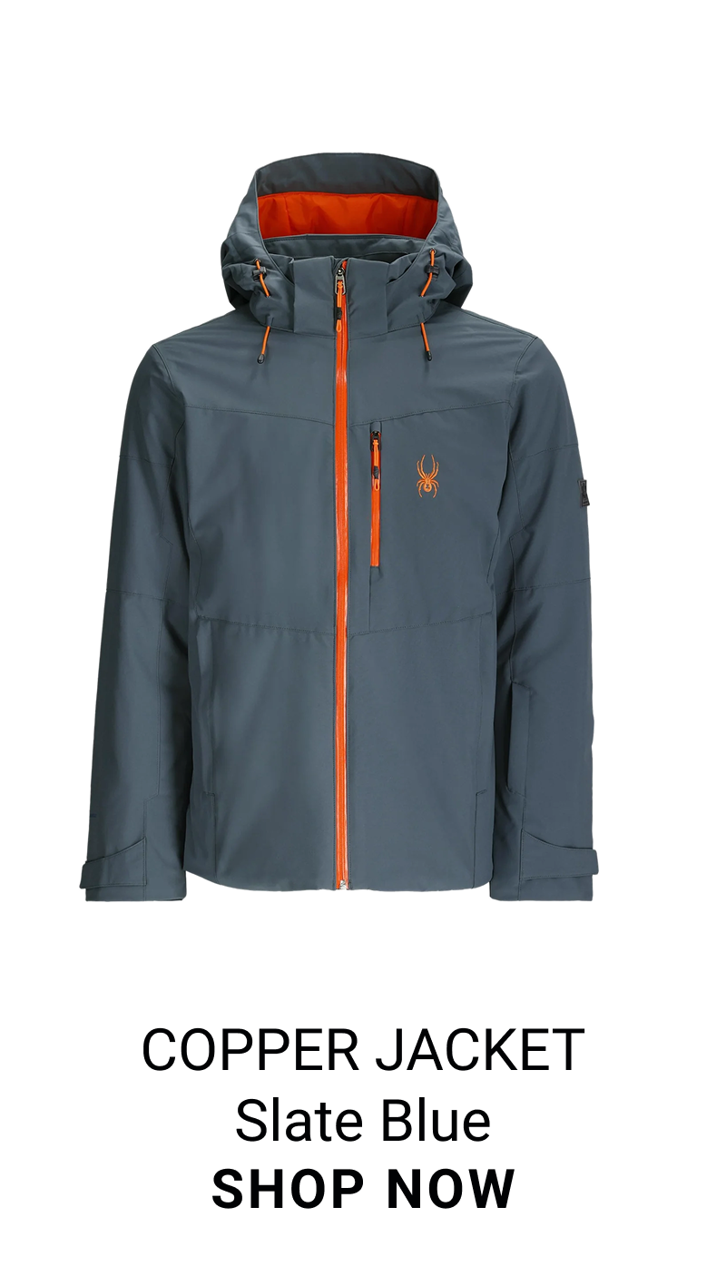 Men's Copper Jacket - Slate Blue