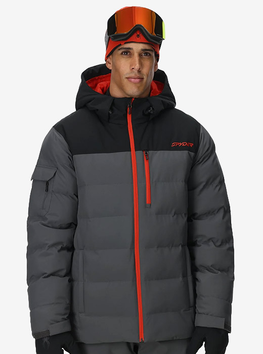 Man wearing Bromont Jacket in Polar