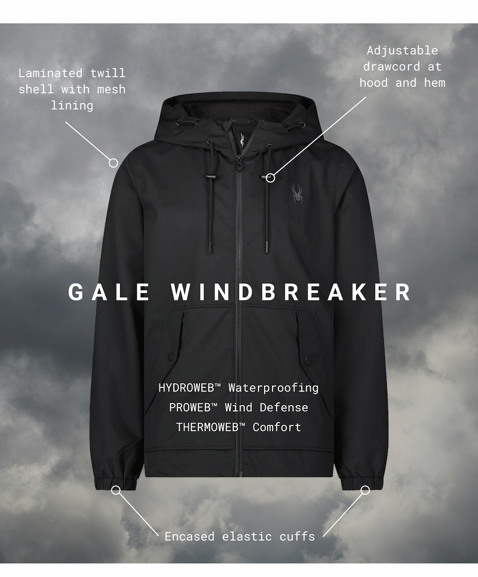 Gale Windbreaker Pack It & Go