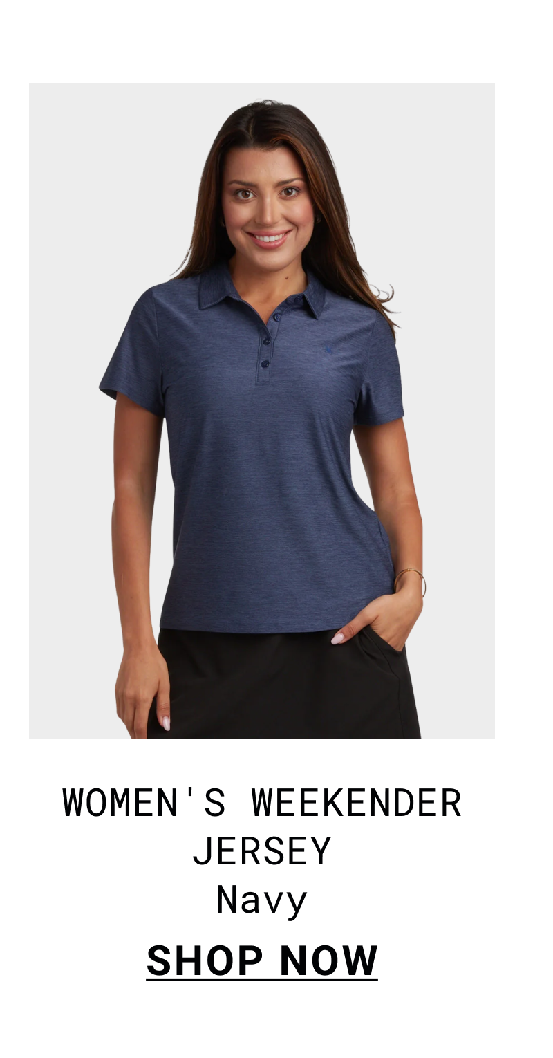 Women's Weekender Polo - Navy