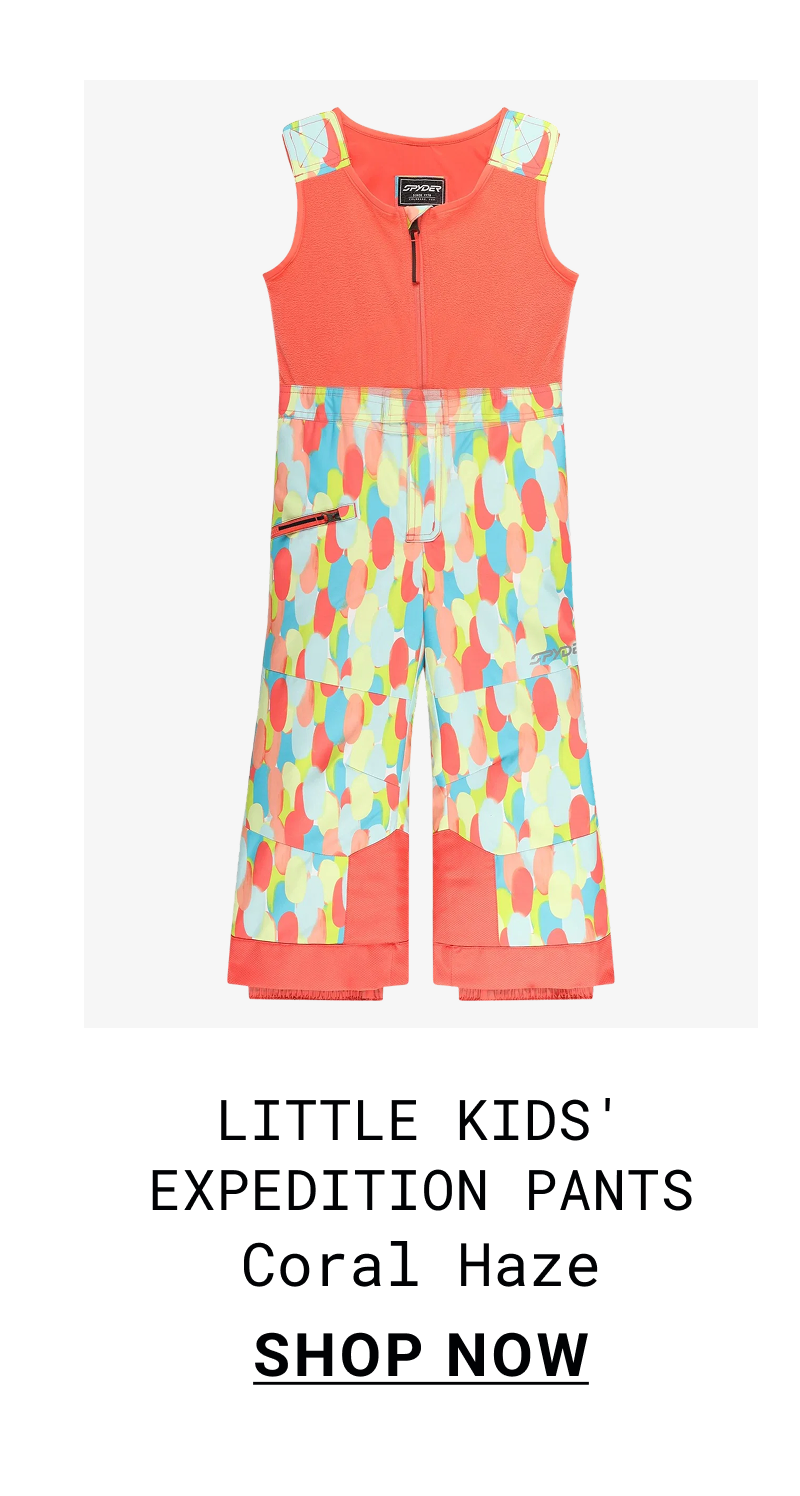 Little Kids' Expedition Pants - Coral Haze Sprinkles