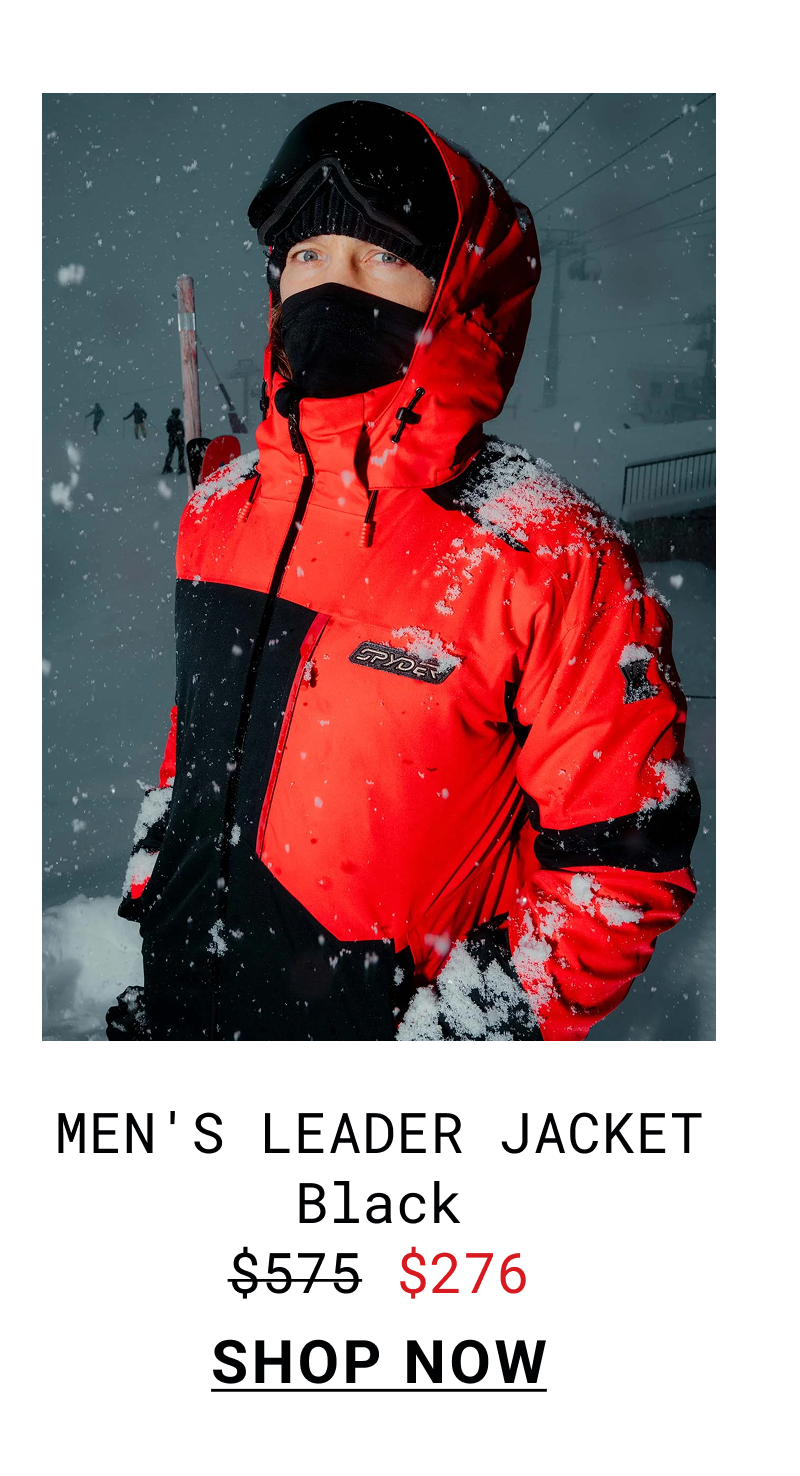 Men's Leader Jacket - Black