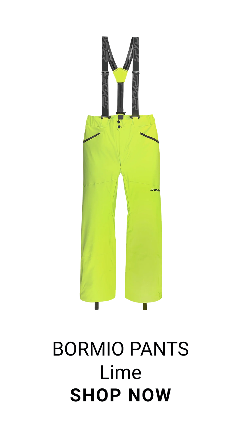 Men's Bormio Pants - Lime