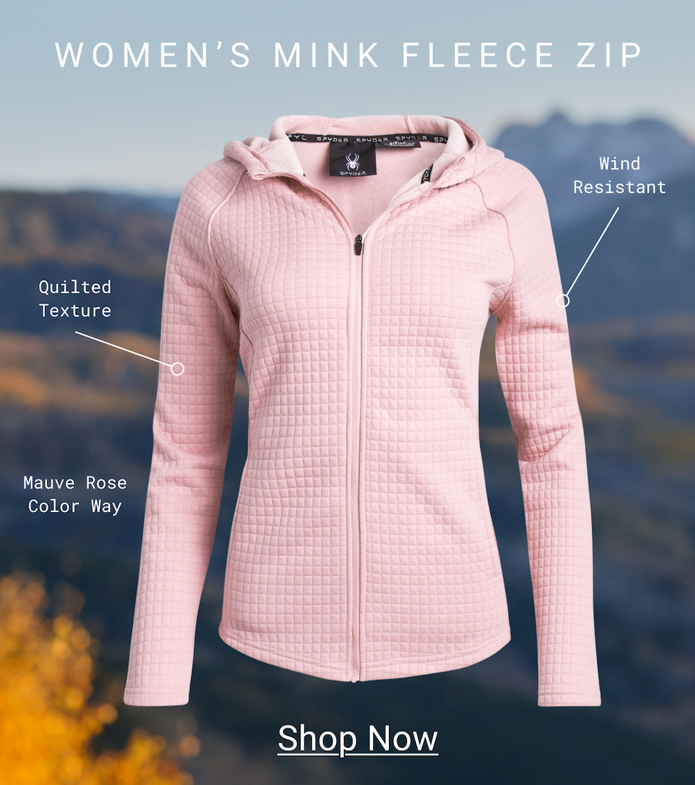 Women's Mink Fleece Zip