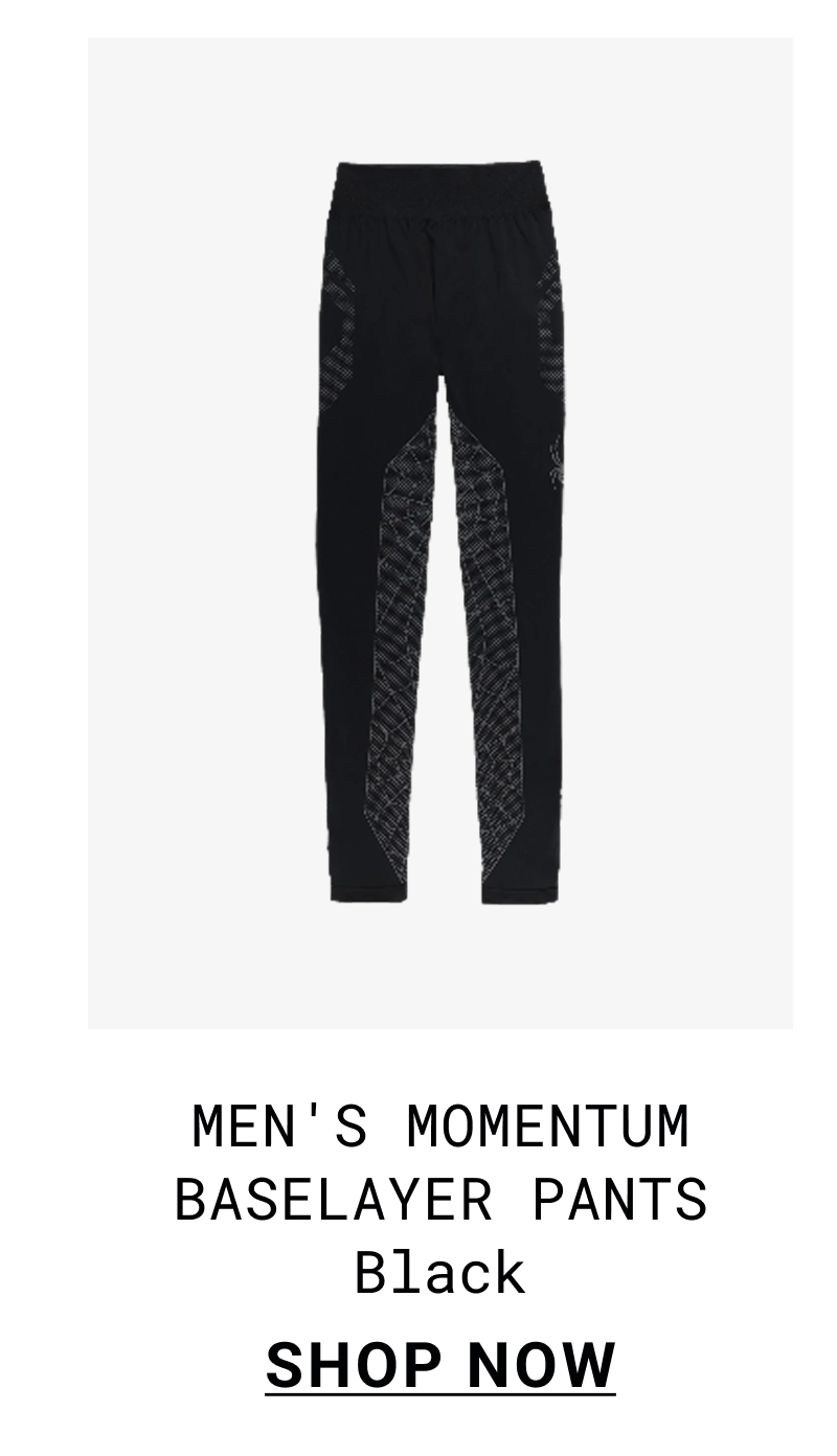 Men's Momentum Baselayer Pants - Black