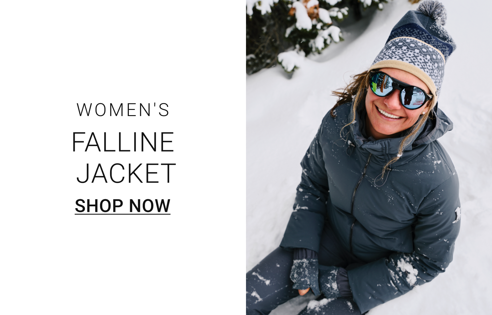 Women's Falline Down Jacket - Slate Blue