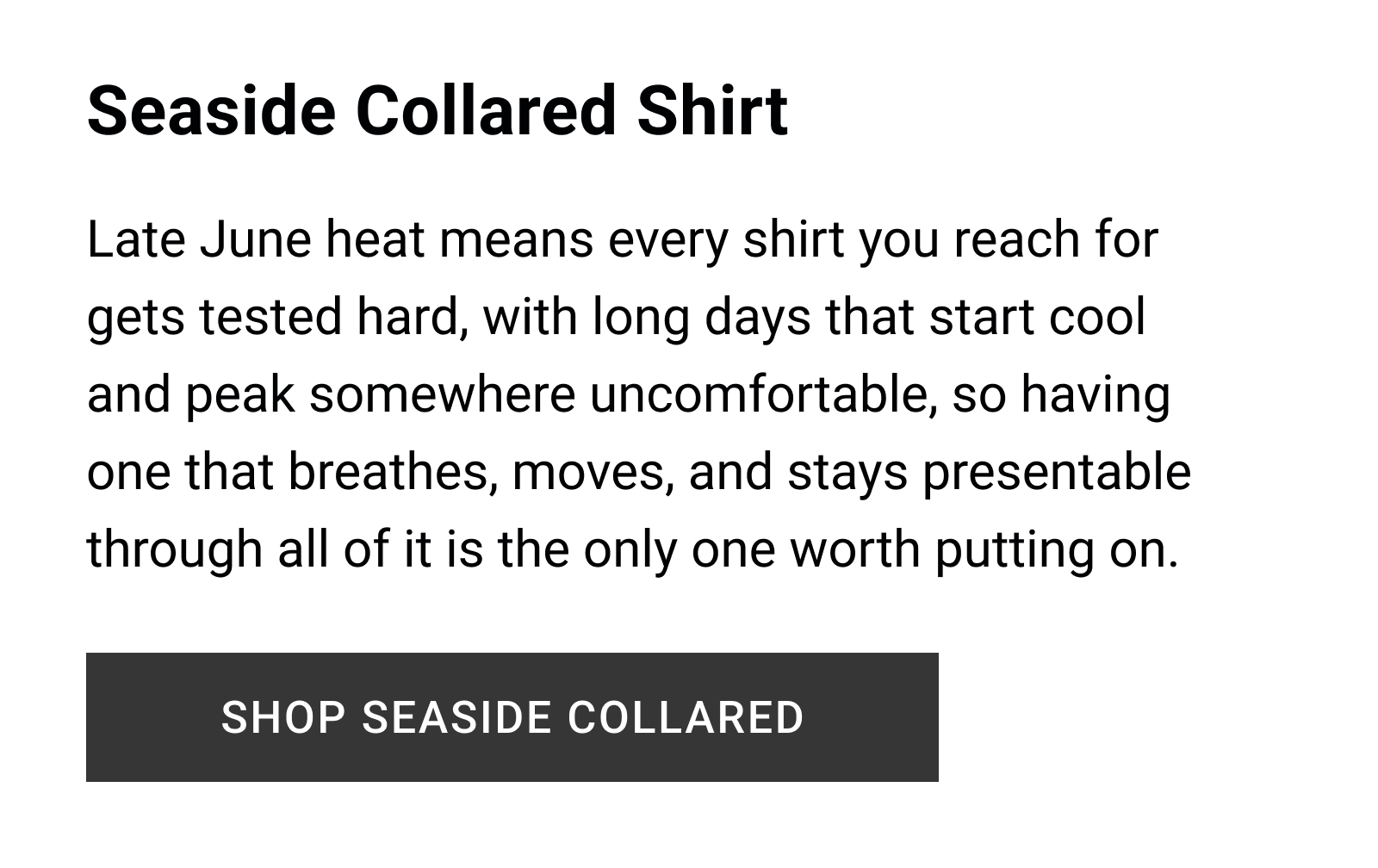 Seaside Collared Shirt