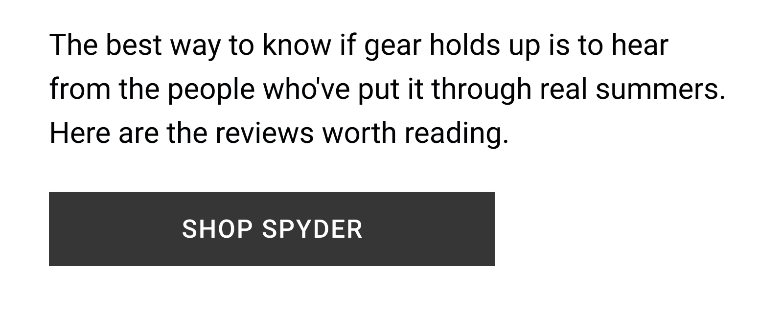 SHOP SPYDER