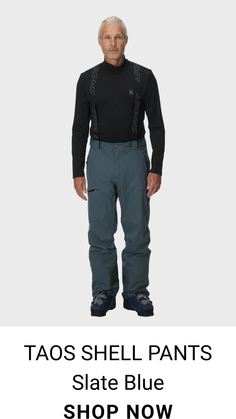 Men's Taos Shell Pants - Slate Blue