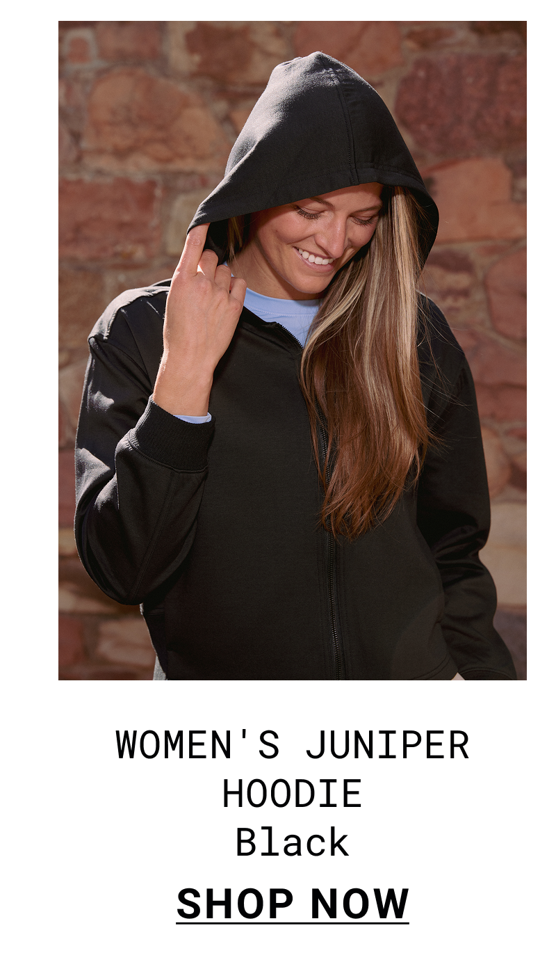 Women's Juniper Hoodie - Black