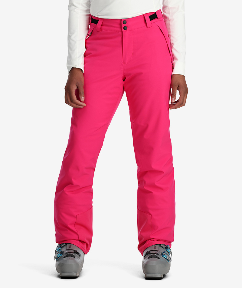 Pink ski pants