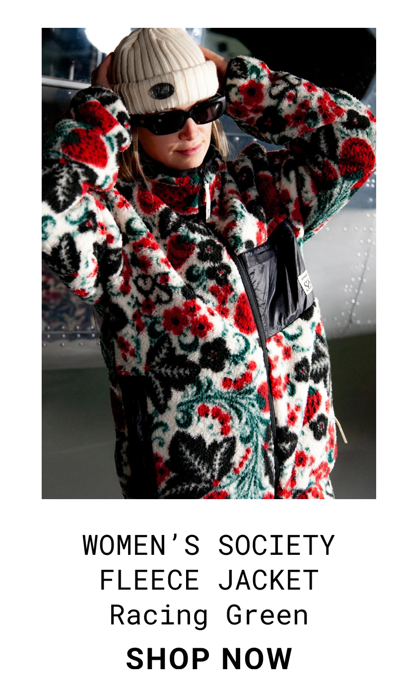 Women’s Society FLEECE JACKET Racing Green