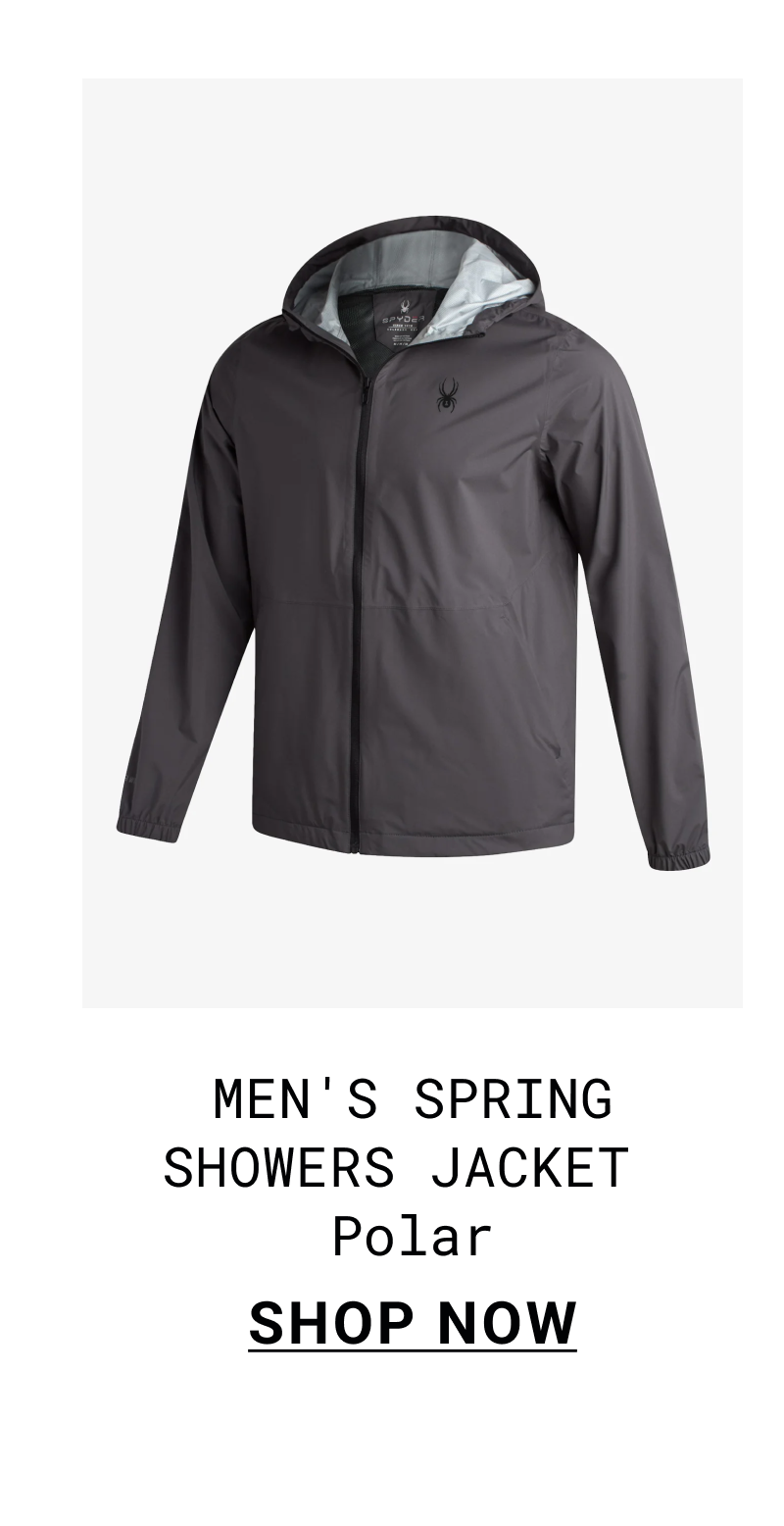 Men's Spring Showers Jacket - Polar