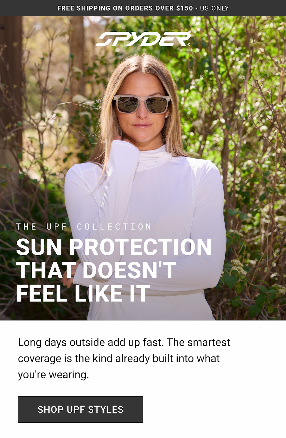 SUN PROTECTION THAT DOESN'T FEEL LIKE IT