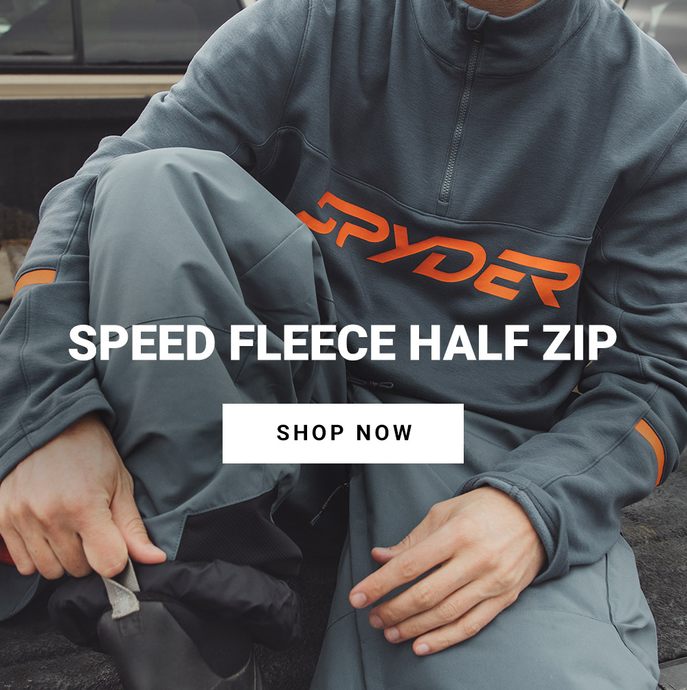 Speed Fleece Half Zip. Shop Now