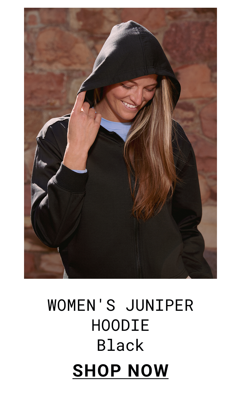 Women's Juniper Hoodie - Black