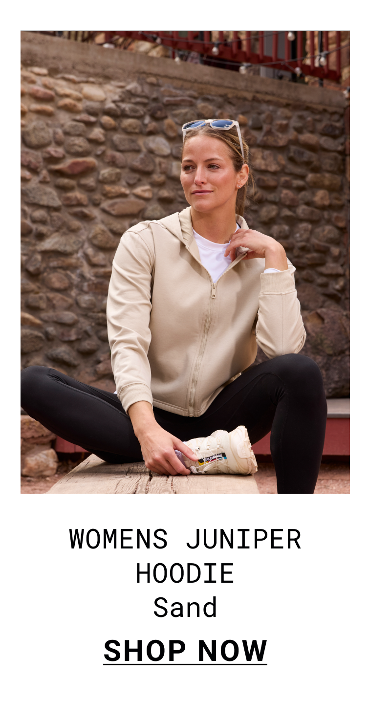 Women's Juniper Hoodie - Sand