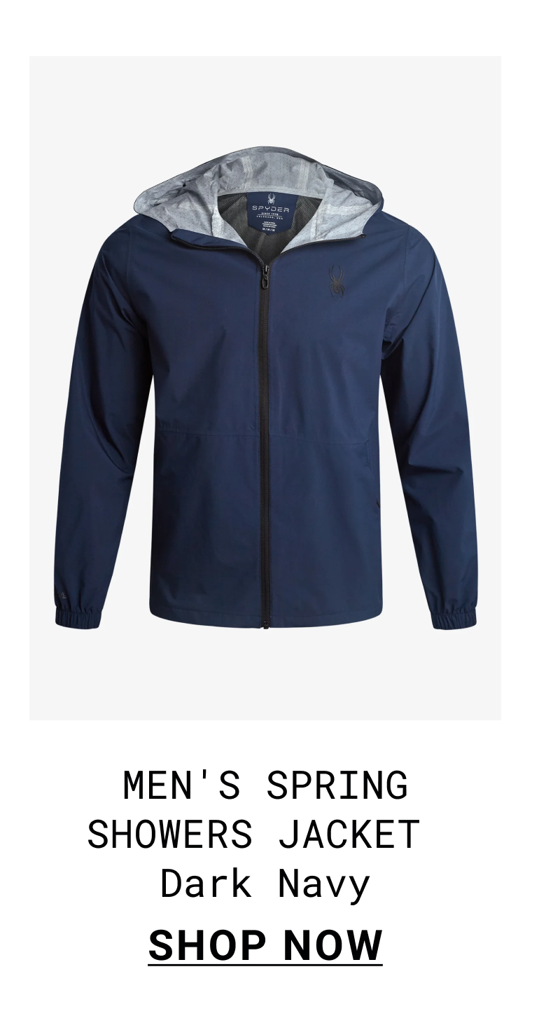Men's Spring Showers Jacket - Dark Navy