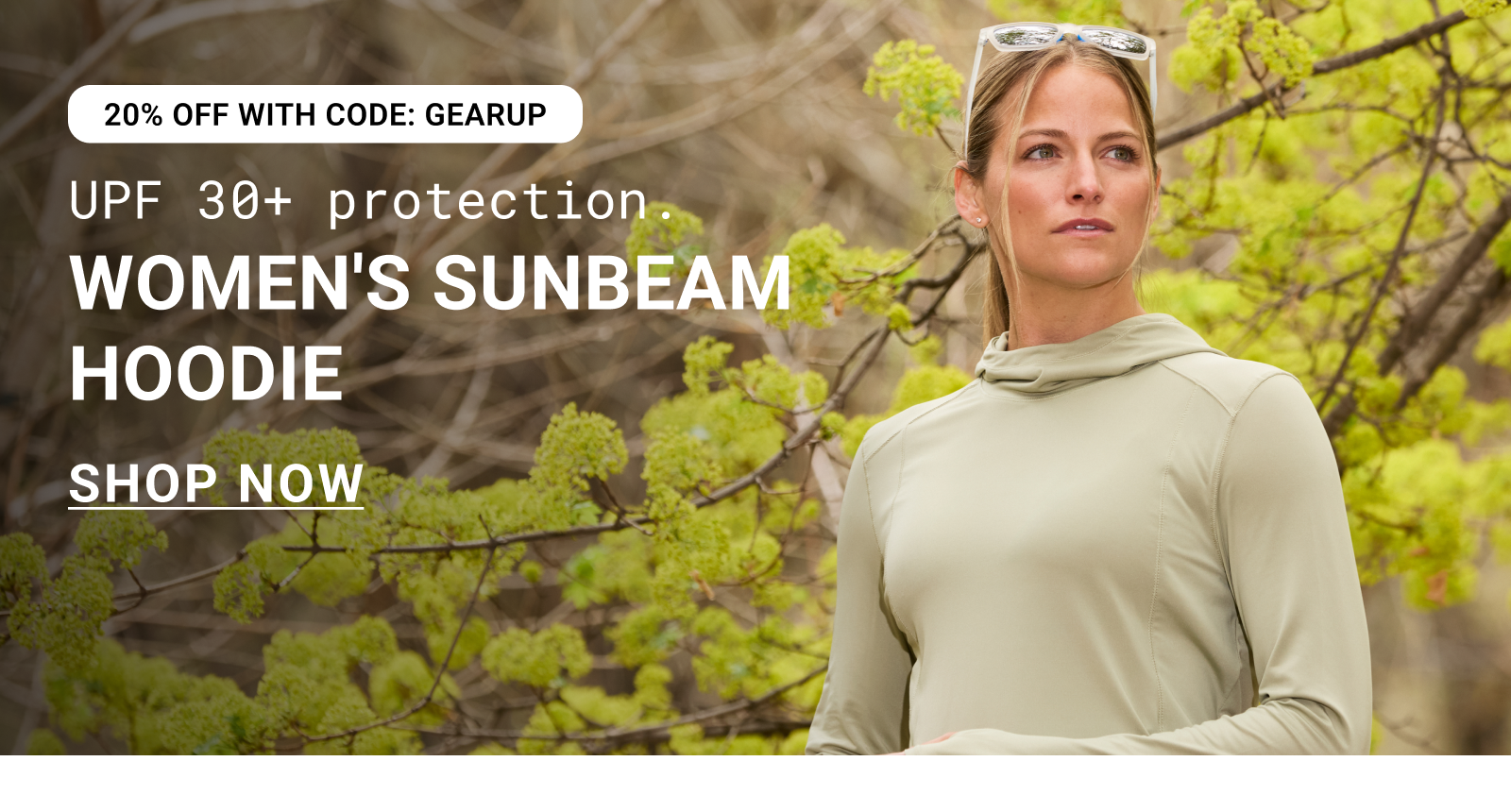 Women's Sunbeam Hoodie - Sage Green