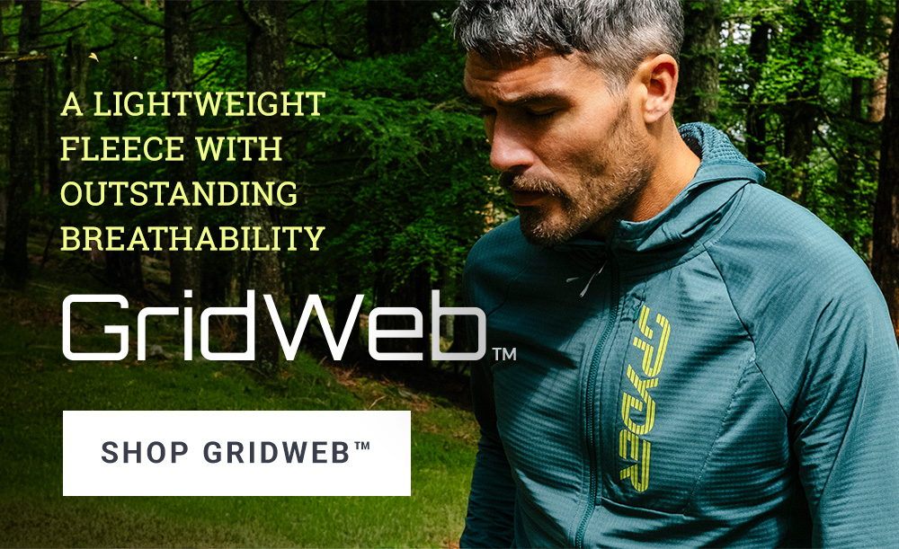 A Lightweight Fleece with Outstanding Breathability. Shop Gridweb.