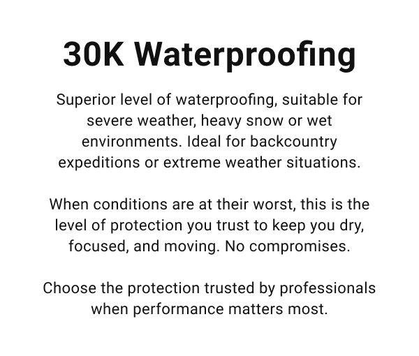 30K Waterproofing