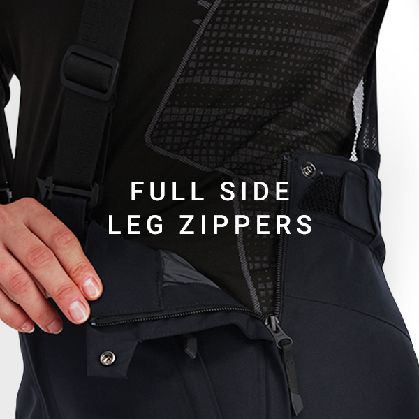 Full Side Zippers