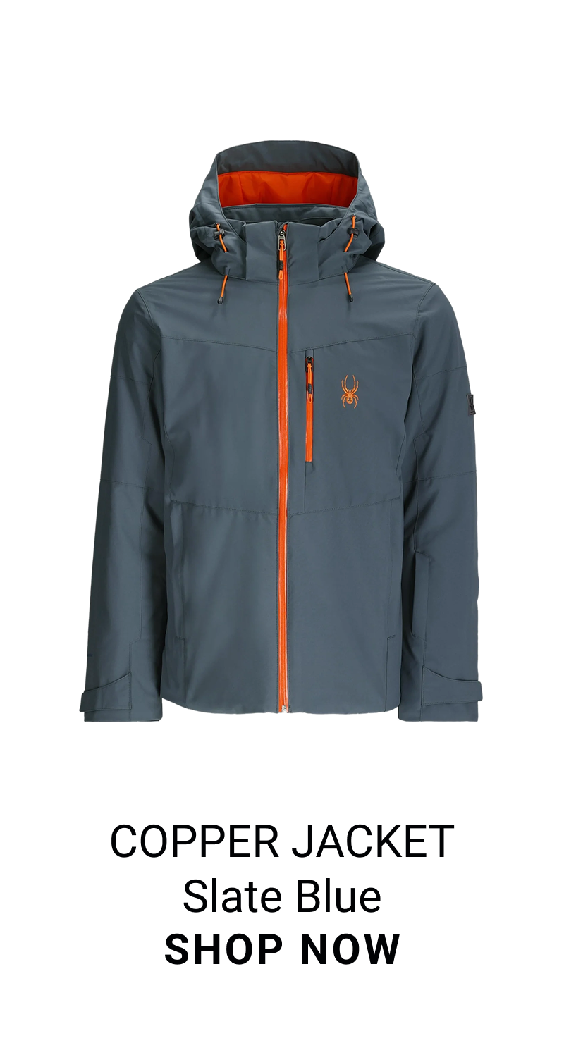 Men's Copper Jacket - Slate Blue