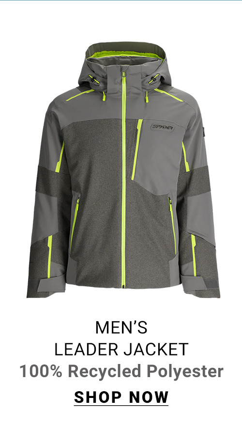 Men's Leader Jacket. 100% Recycled Polyester.