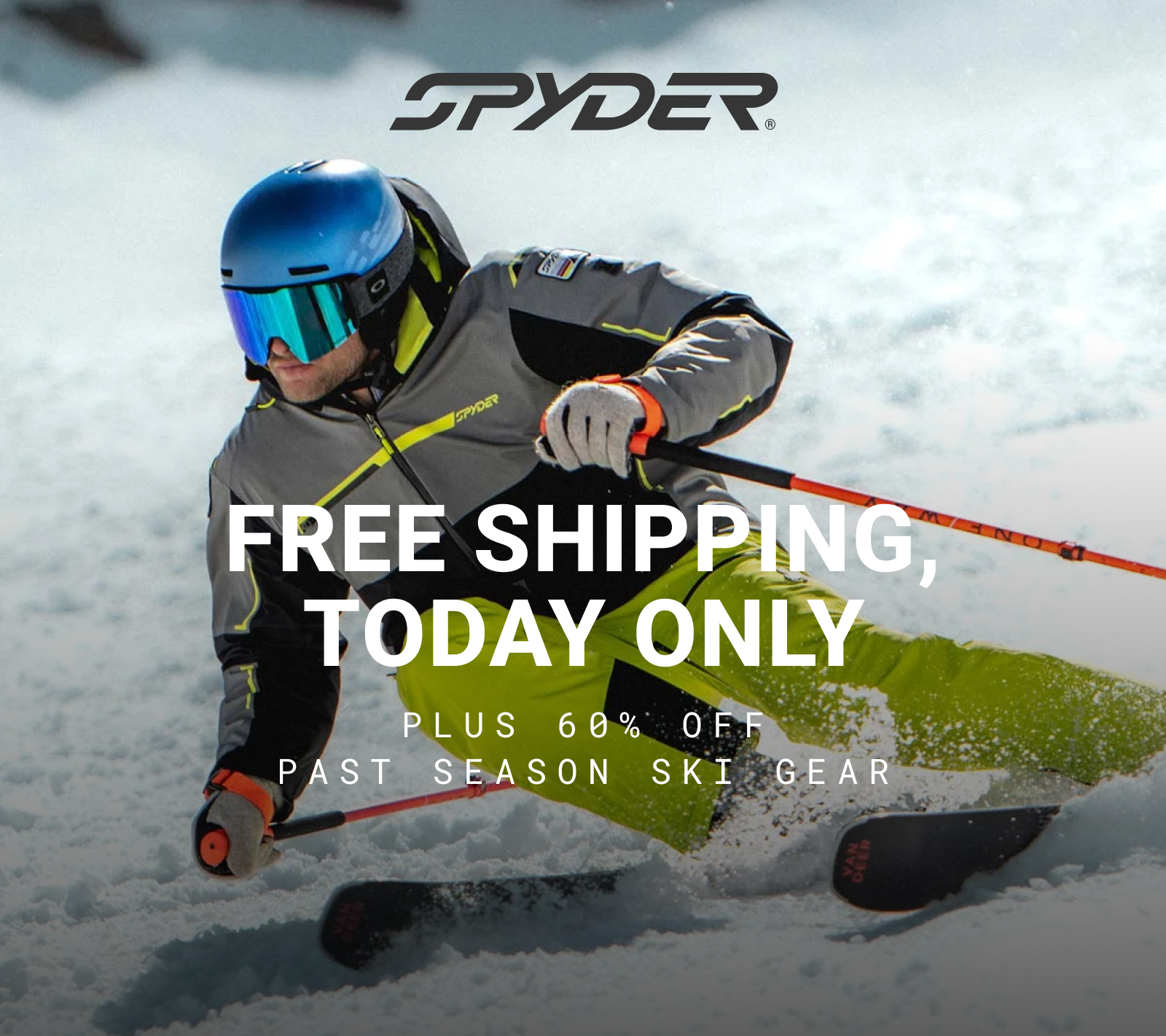 FREE SHIPPING, TODAY ONLY
