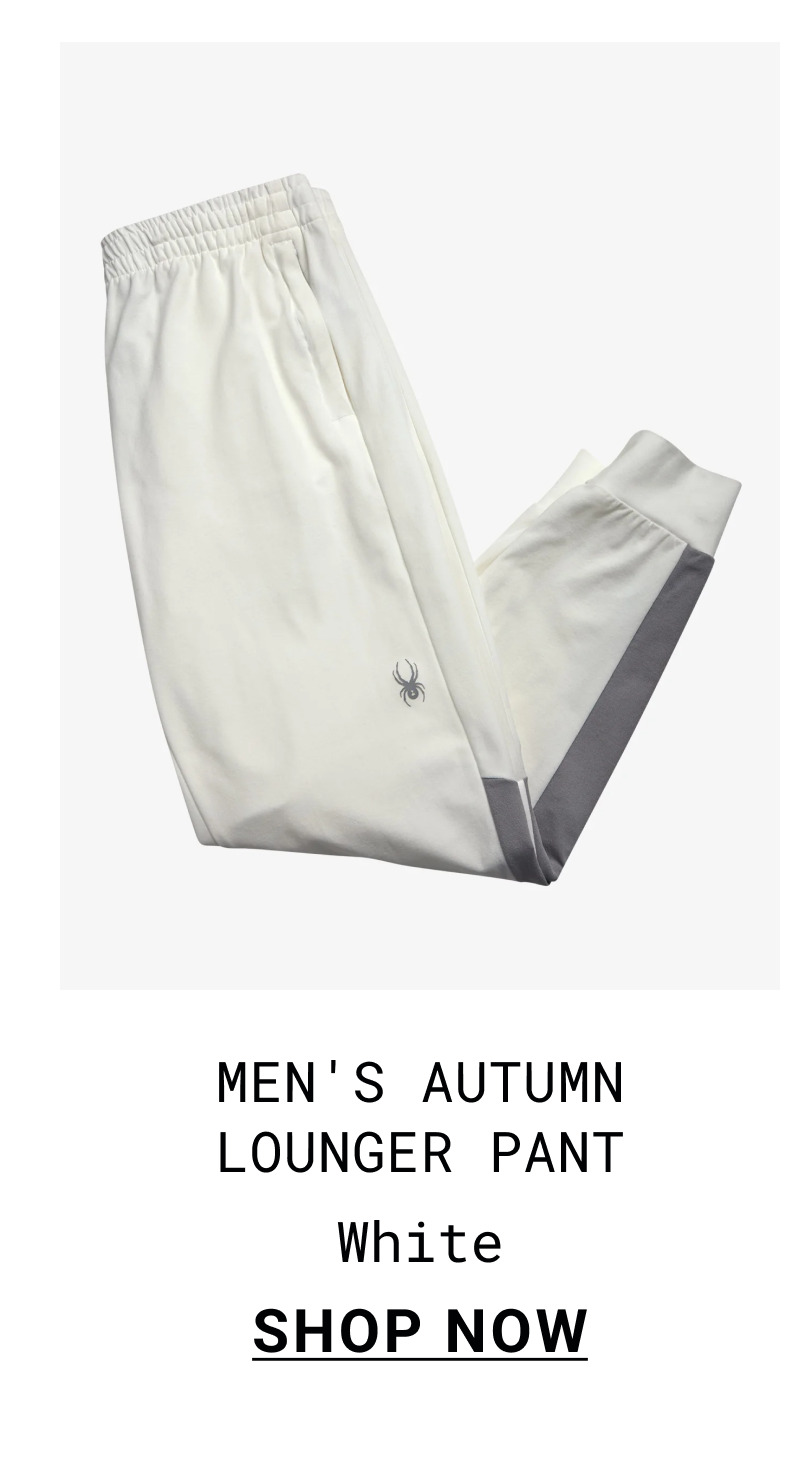 Men's Autumn Lounger Pant - White
