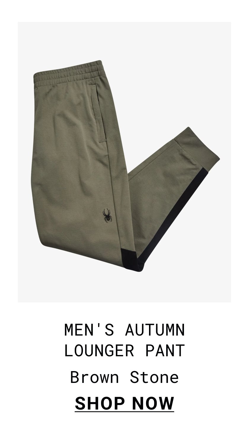 Men's Autumn Lounger Pant - Brown Stone