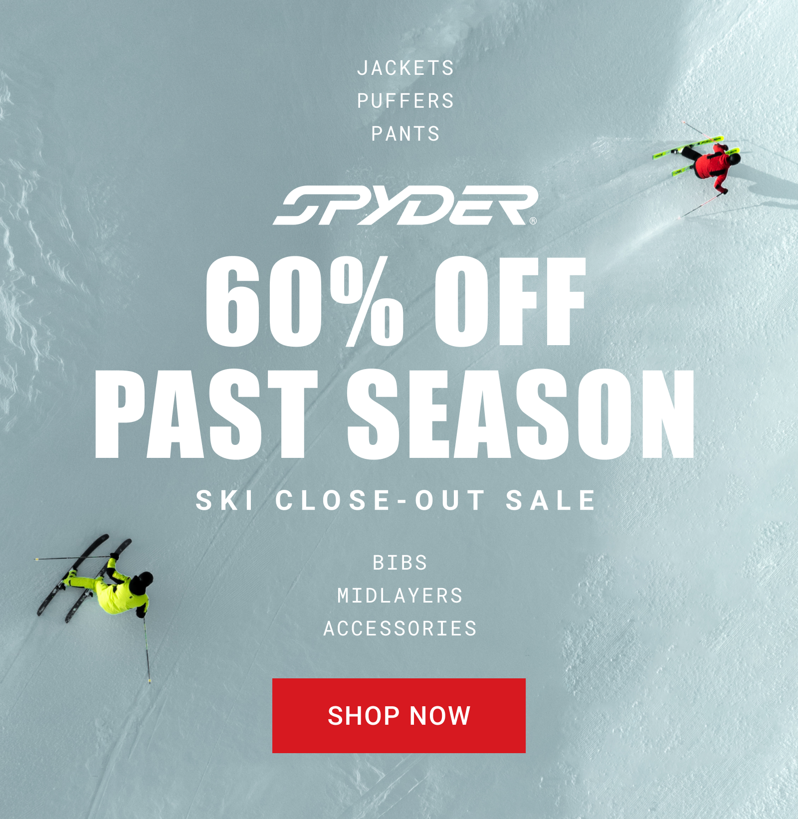 60% OFF PAST SEASON