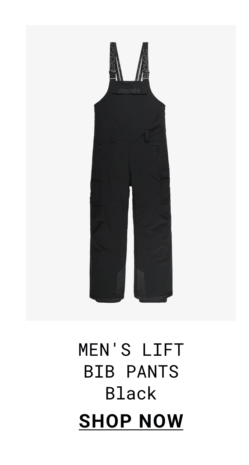 Men's Lift Bib Pants - Black