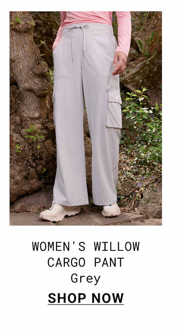 Women's Willow Cargo Pant - Grey