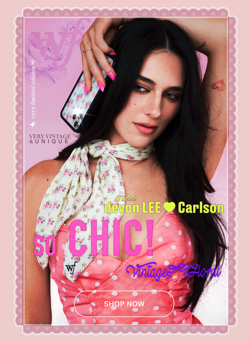 NEW 💐 VINTAGE FLORAL 🎀 Wildflower Cases