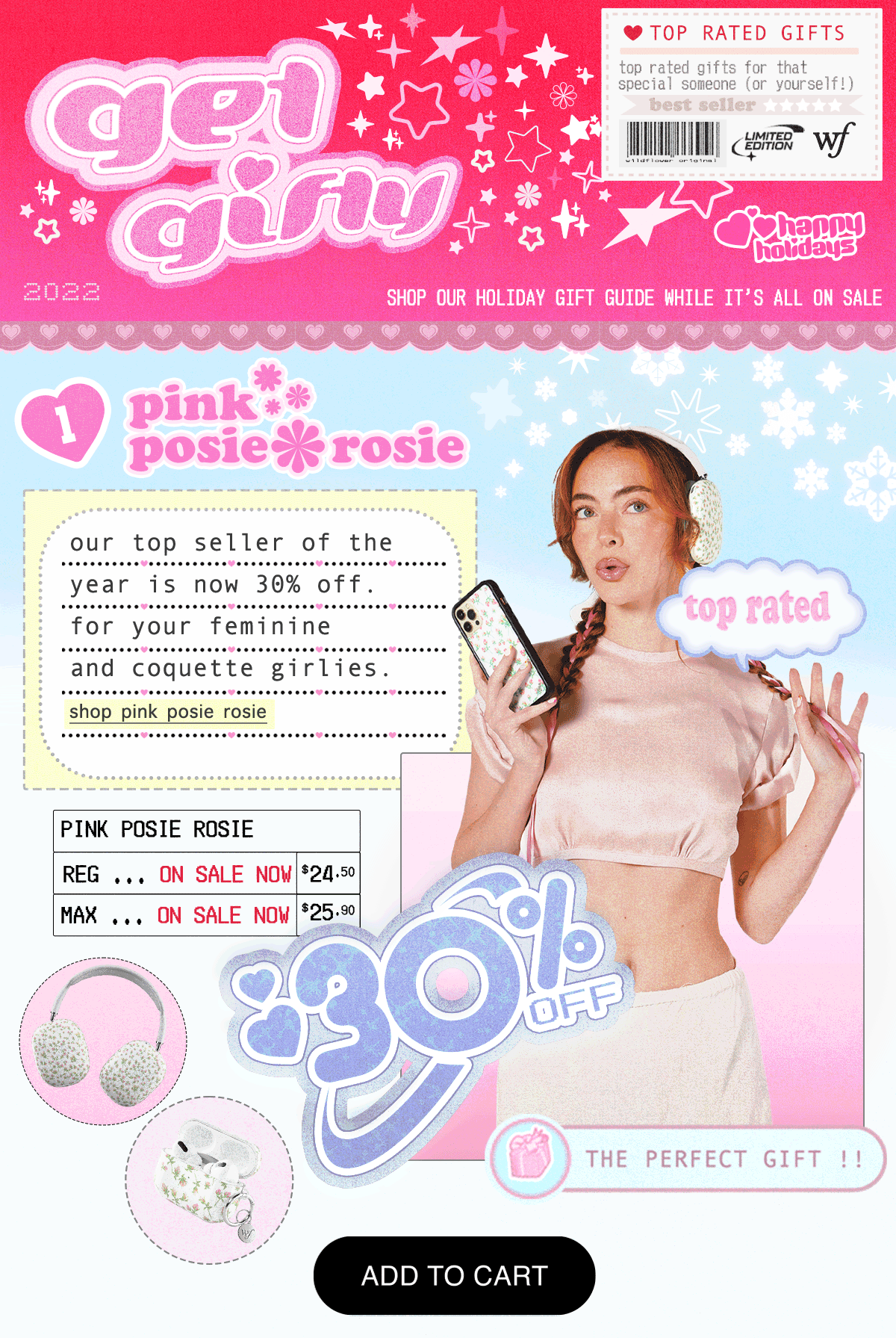 THE OFFICIAL GIFT GUIDE 🎀🛍️💖 Wildflower Cases