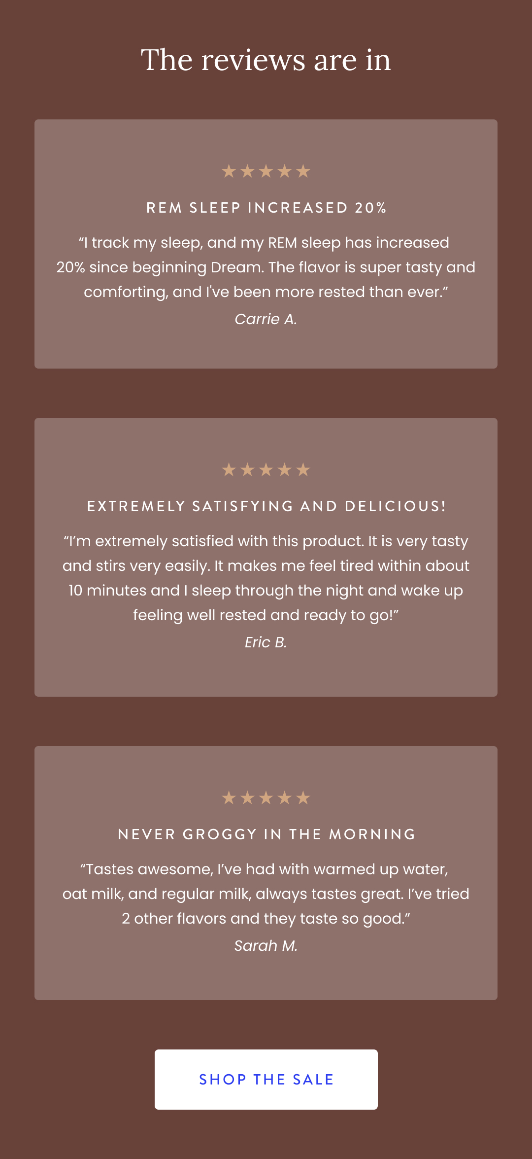 The reviews are in