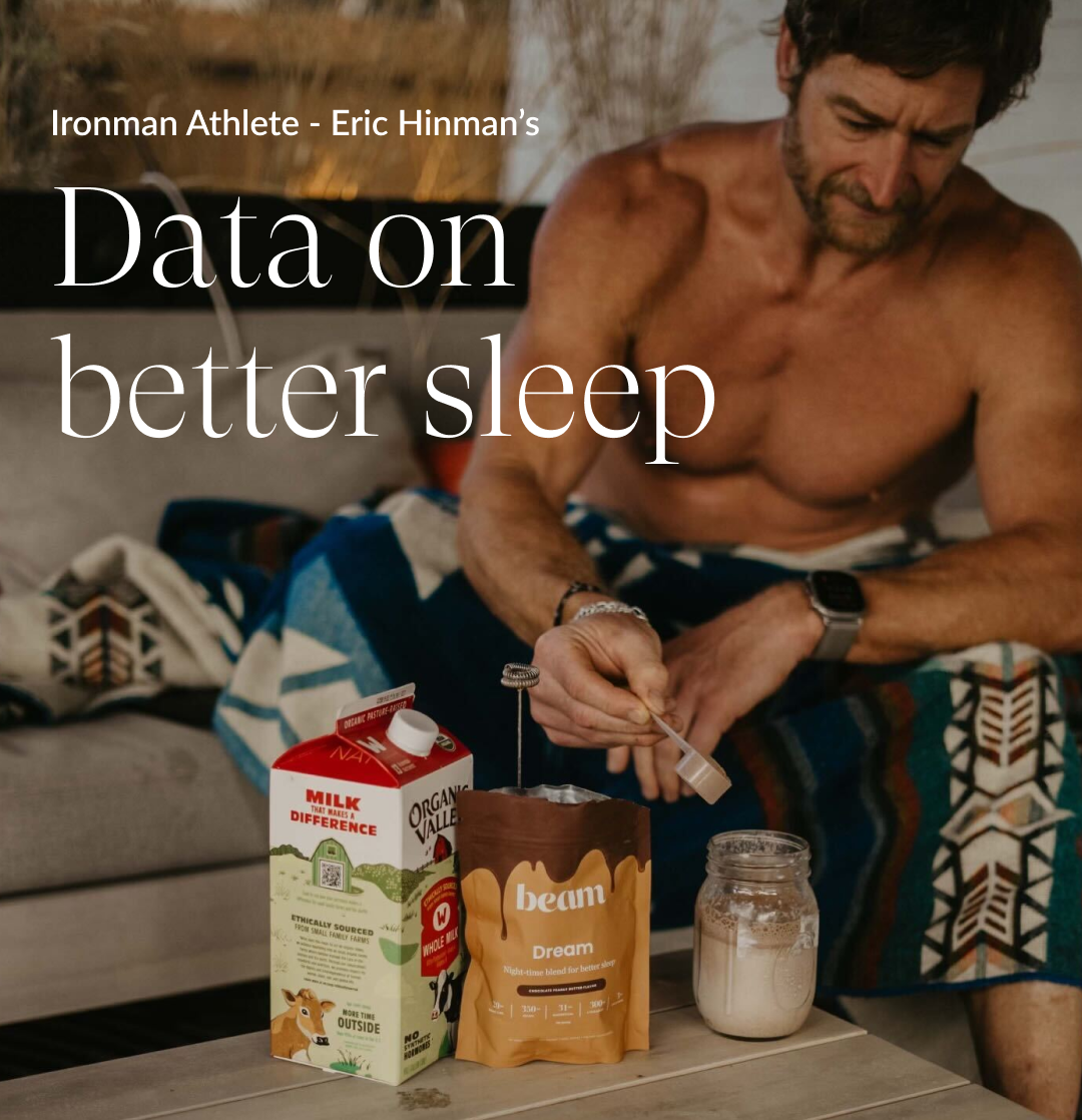 Ironman Athlete - Eric Hinman's Data on better sleep