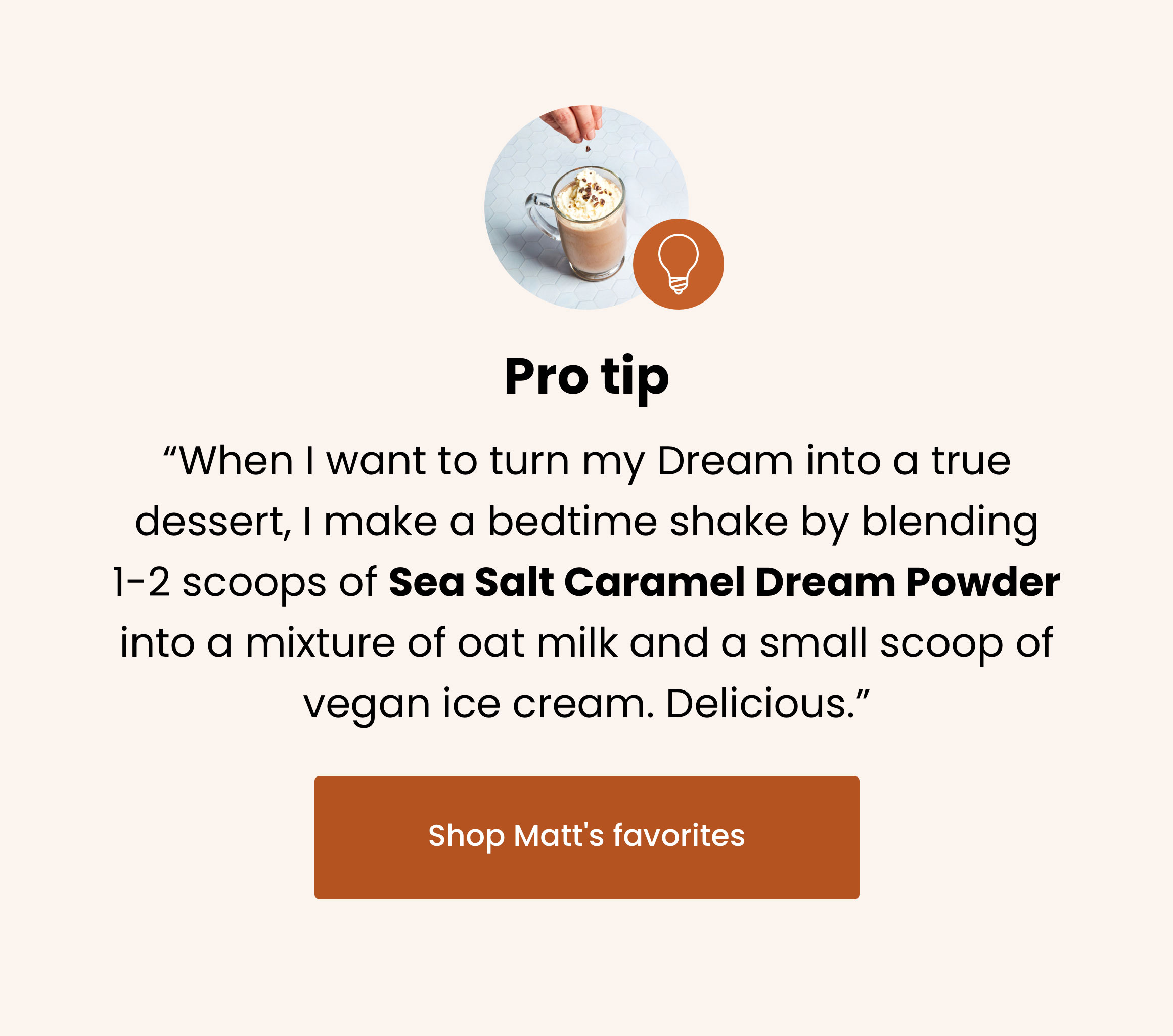 Cofounder Matt's favorite Beam Beam TLC