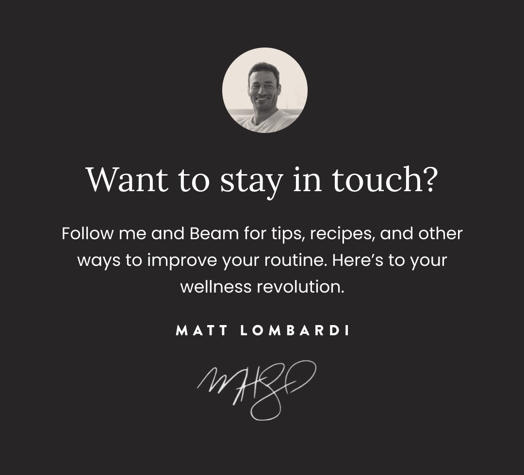 Want to stay in touch?